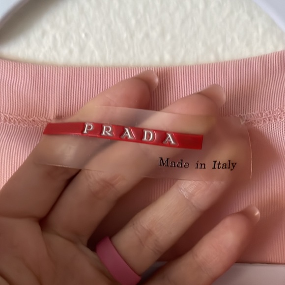 Prada mesh V neck Top - Picture 2 of 4